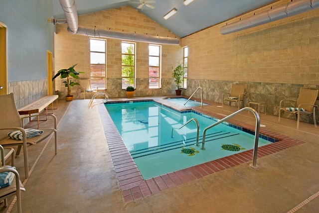 "Outstanding and luxurious indoor pools" "Your winter doesn't have to be cold"