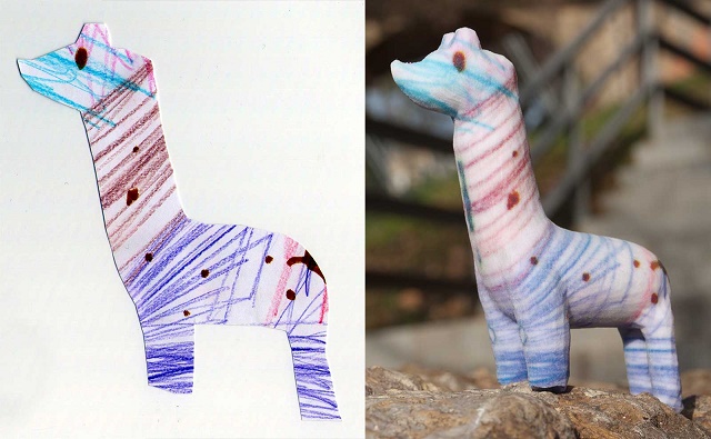 "3D printing: transform your children's drawings into decor objects"