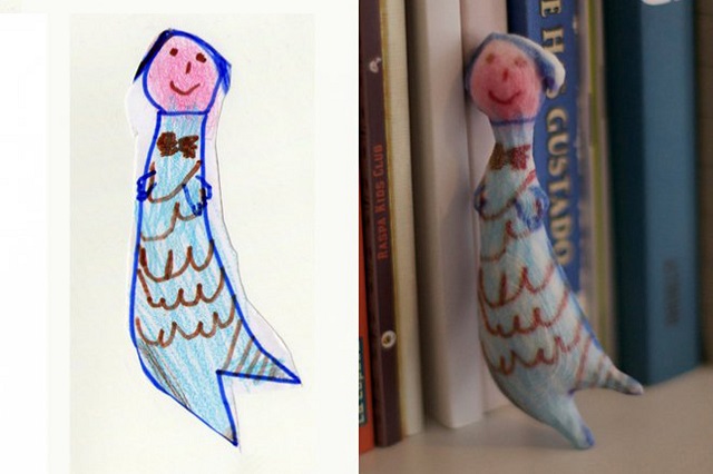 "3D printing: transform your children's drawings into decor objects"