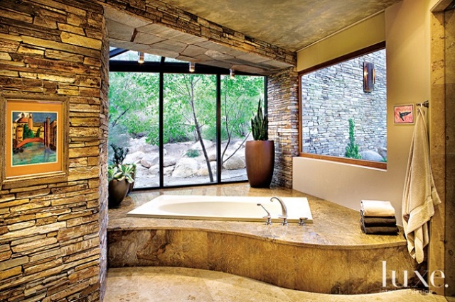 5 bathrooms inspired by nature bathroom designs