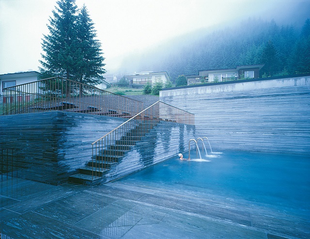 The Therme Vals  byPeter Zumthor