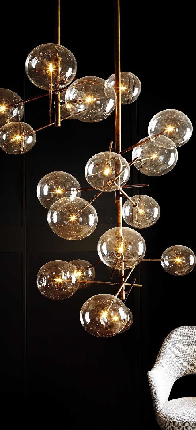 LIGHT UP WITH GOLDEN CHANDELIERS 2