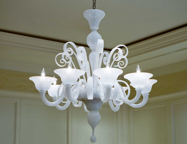 Top white for living rooms chandelier