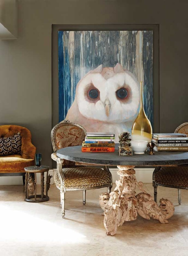 OWL INSPIRED LIVING ROOM DECORATION TIPS 4