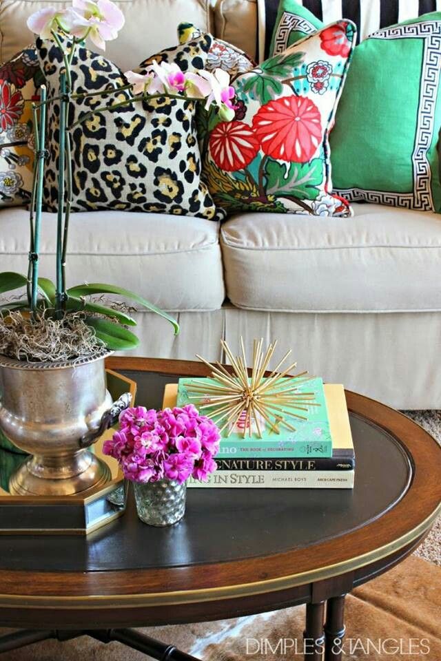 living rooms patterned pillows 5