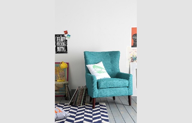 Living room design ideas 50 inspirational armchairs blue fabric armchair
