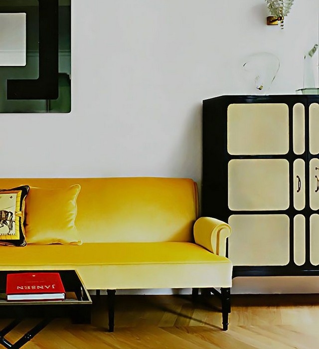 Living room design ideas 50 inspirational silk yellow