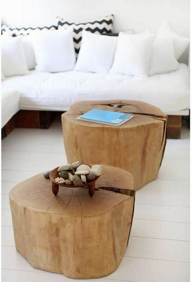 Living room design ideas50 inspirational center tables DIY wood 640