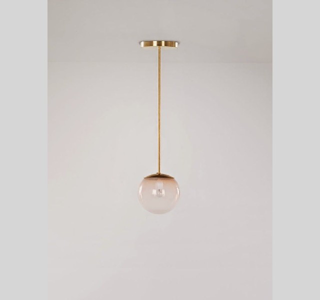 gold lamp susp bulb