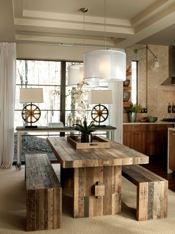 Dining Room Design Ideas: 10 wooden dining tables