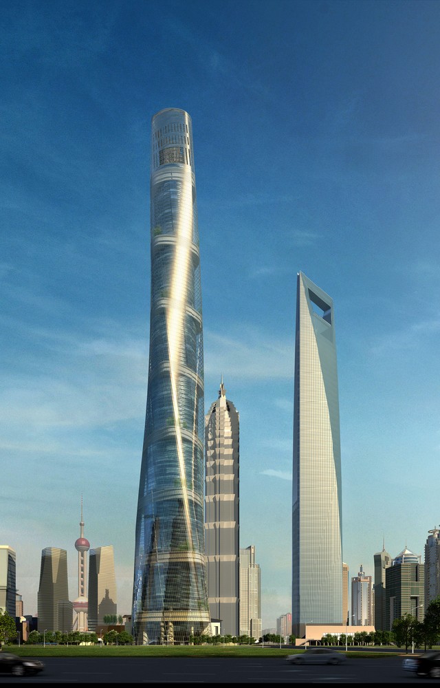 Gensler's shangai's tallest tower