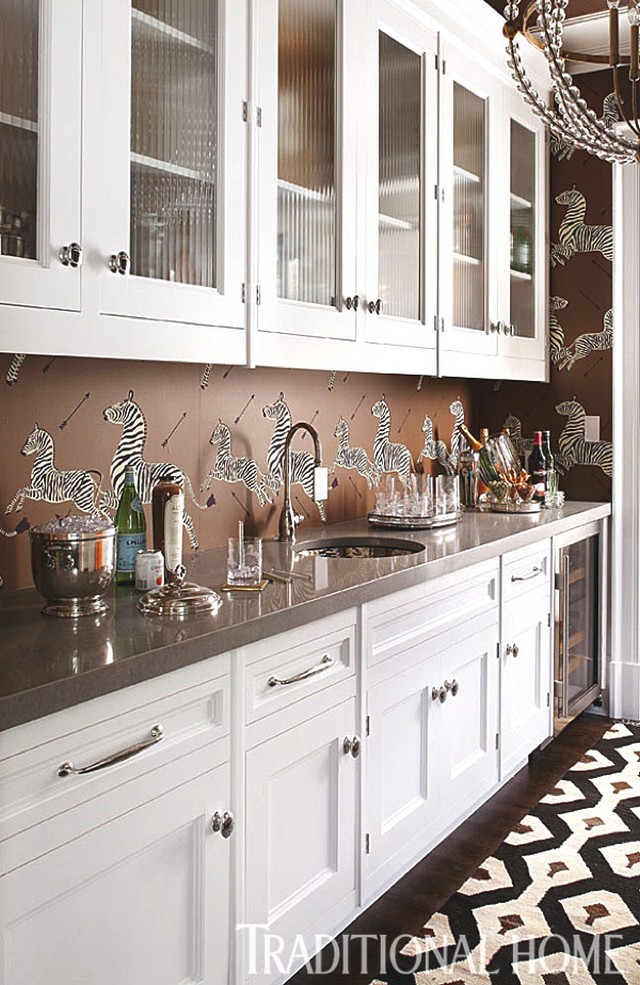 Kitchen Design Ideas: wallpaper inspirations