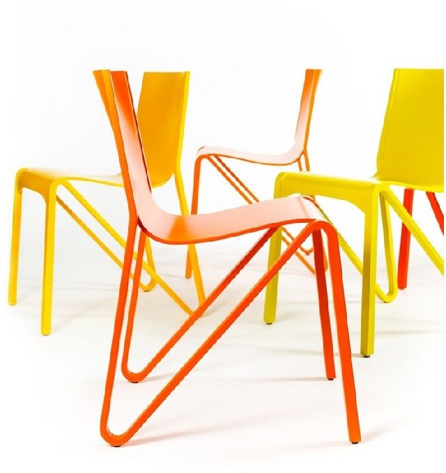 Stackable chair ZESTY by Plycollection 100 design featured