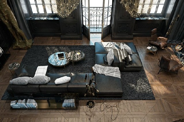 Home Design Ideas: Apartment in Paris by Dzhemesiuk & Yurov