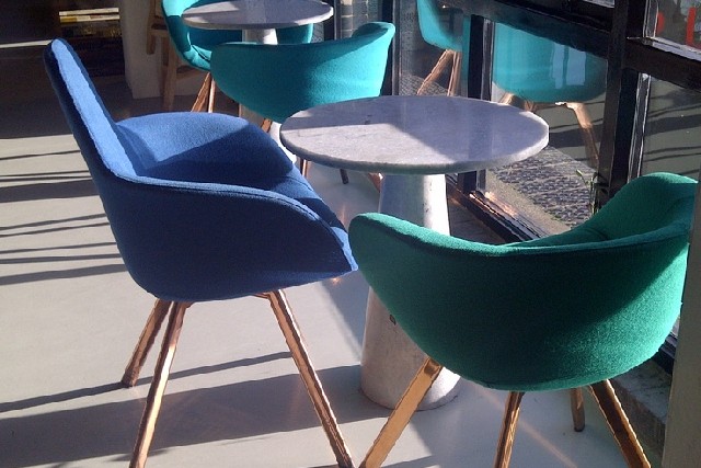 Copper Home Design Ideas restaurant Scoop Chair by Tom Dixon