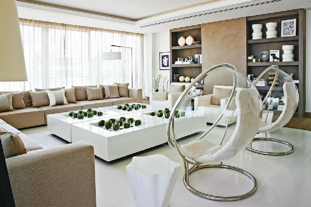 10 elegant and modern home design ideas by Kelly Hoppen Stunning Apartment 3