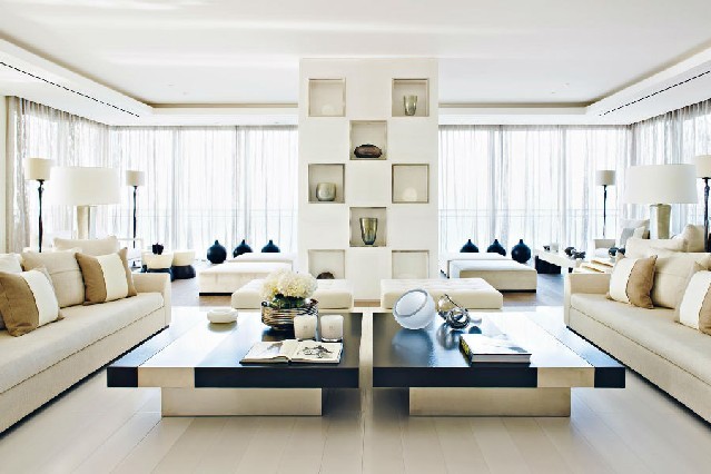 10 elegant and modern home design ideas by Kelly Hoppen Stunning Apartment Beirut