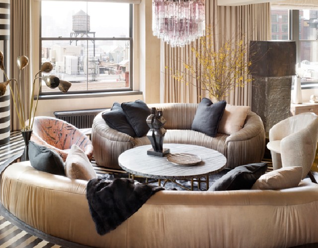 10 luxurious contemporary home design ideas by Kelly Wearstler