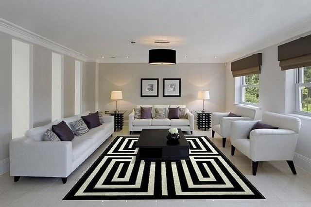 15 rugs for your home design ideas geometric black and white modern rugdesign
