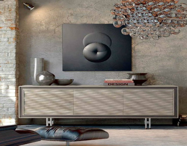30TOP 50 MODERN SIDEBOARDS Wooden  with doors A-612 by Dale Italia