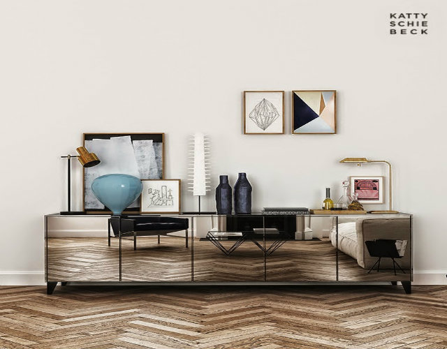 36TOP 50 MODERN SIDEBOARDS mirrored Beautiful Styling