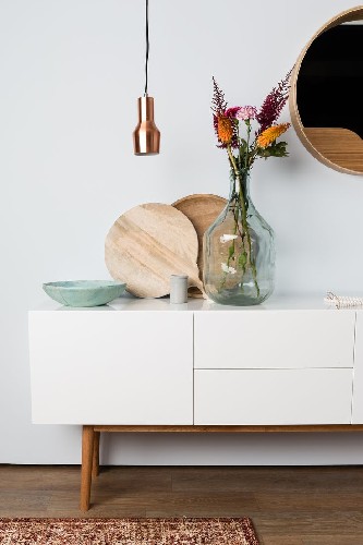 SIDEBOARD pink living room statement sideboard