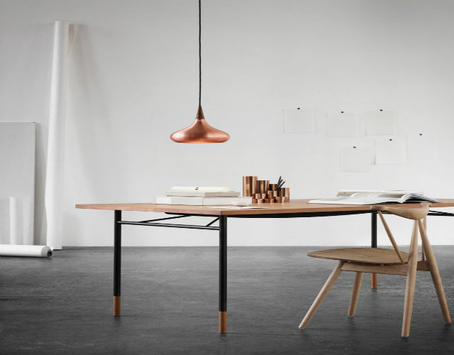 TOP 50 MODERN SUSPENSION LAMPS the Orient pendant Scandinavian Lighting designed by Jo Hammerborg relaunc