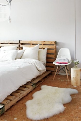 15 scandinavian design bedrooms that will blow you away bed frame pallets