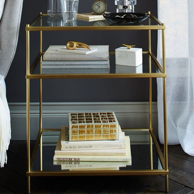 Luxury Modern Nightstands to your bedroom design golden minimalist
