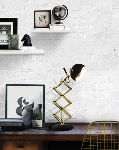 Scandinavian Home Ideas using table lamps 6