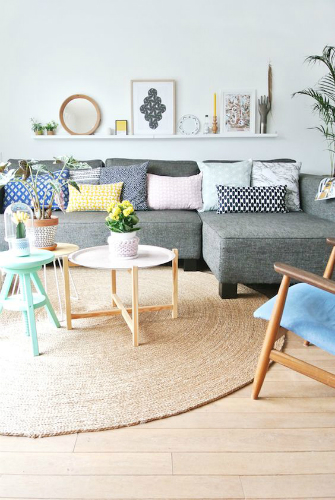 Spring Home Design Ideas for your living room 2