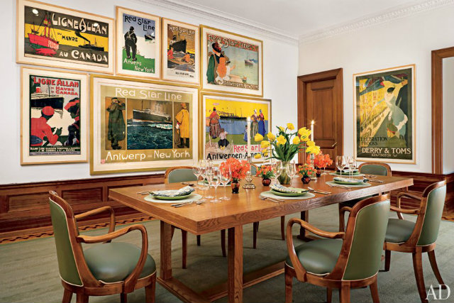 10 Stunning Celebrity Dining Rooms to Be Inspired by Leonard Lauder ny