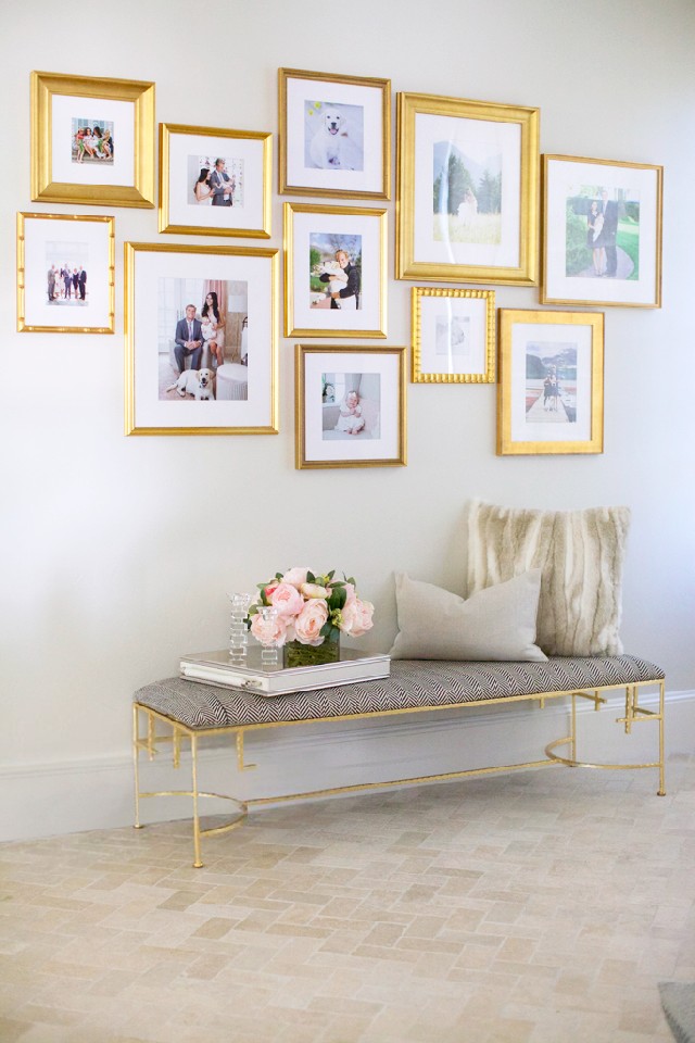 Home Ideas and Inspirations Wall Art and Frames golden frames