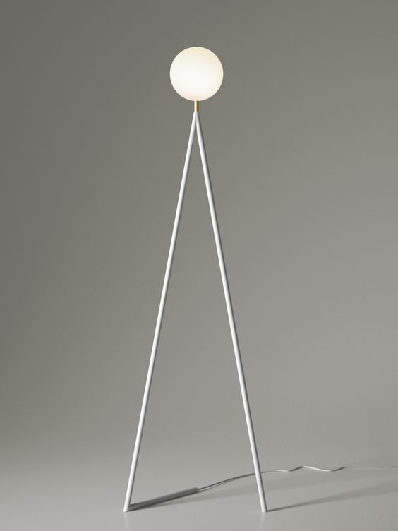 Remodel your home with white floor lamps