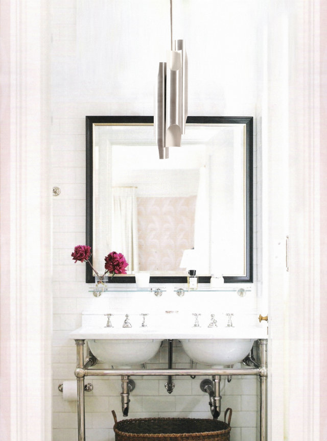 Home Design Ideas seven steps to the perfect bathroom design pendant lamps