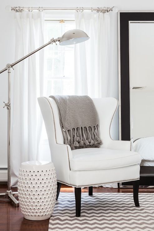 Use a Floor Lamp in a Reading Corner