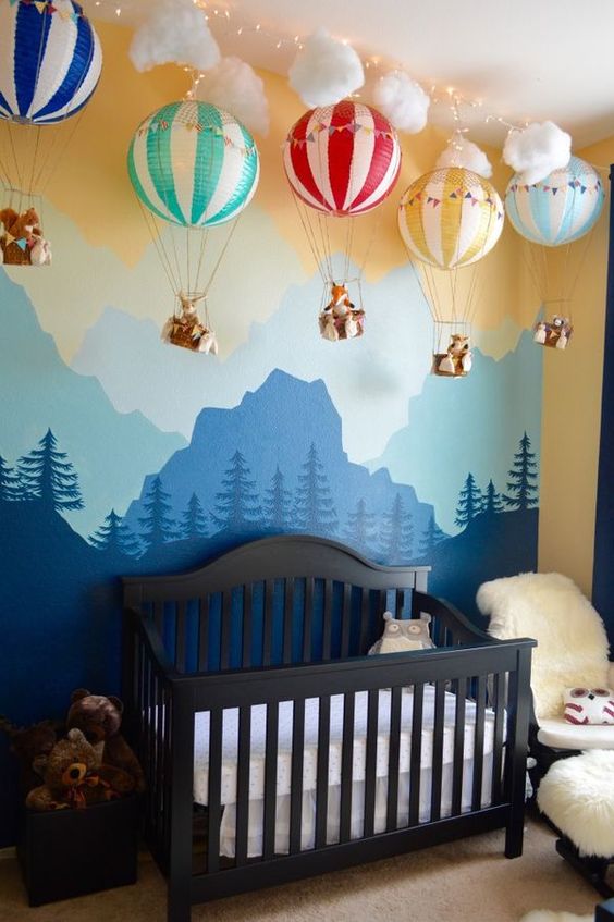 Colorful wall decor ideas for your kids bedroom