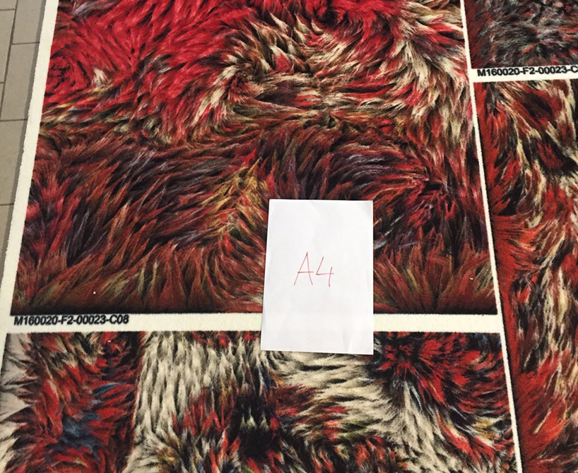 new rug collection by Valerio Sommella