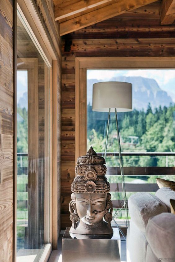 Home Design projects: A Sophisticated Deco Chalet