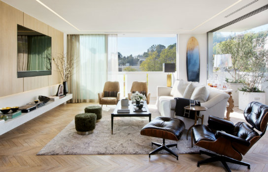 Home Design Ideas Mid-century modern Los Angeles Apartment