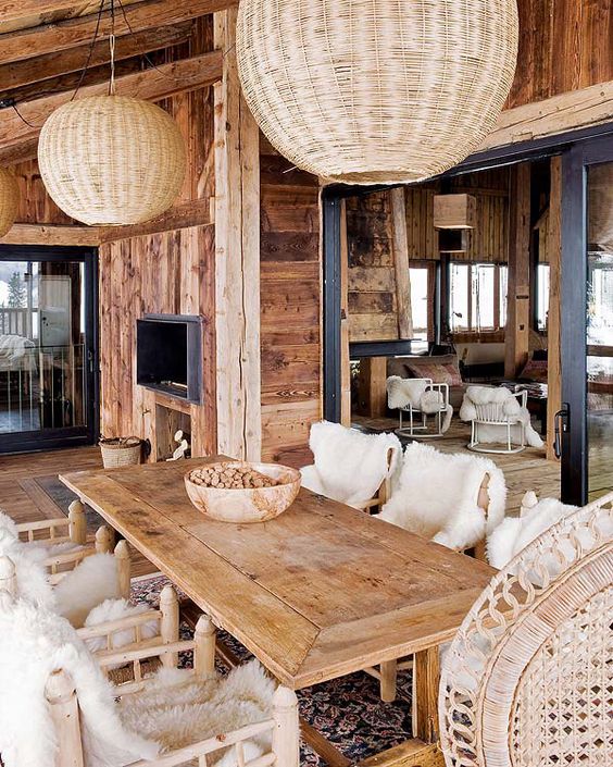 Home Design projects: A Sophisticated Deco Chalet