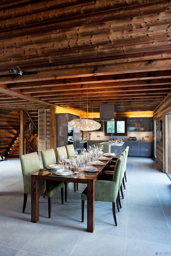 Home Design projects: A Sophisticated Deco Chalet