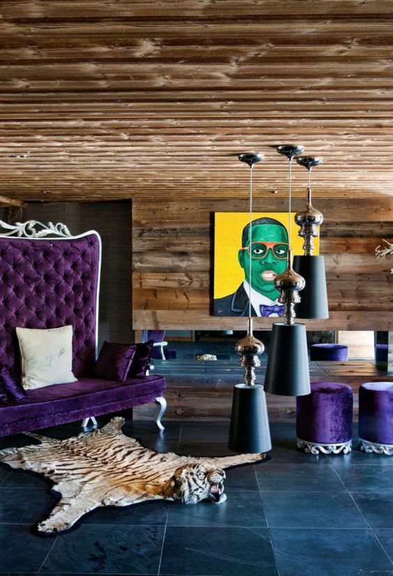 Home Design ideas: A Sophisticated Deco Chalet