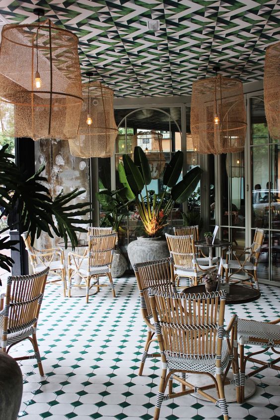 10 Hospitality projects with alternative Tropical Decor