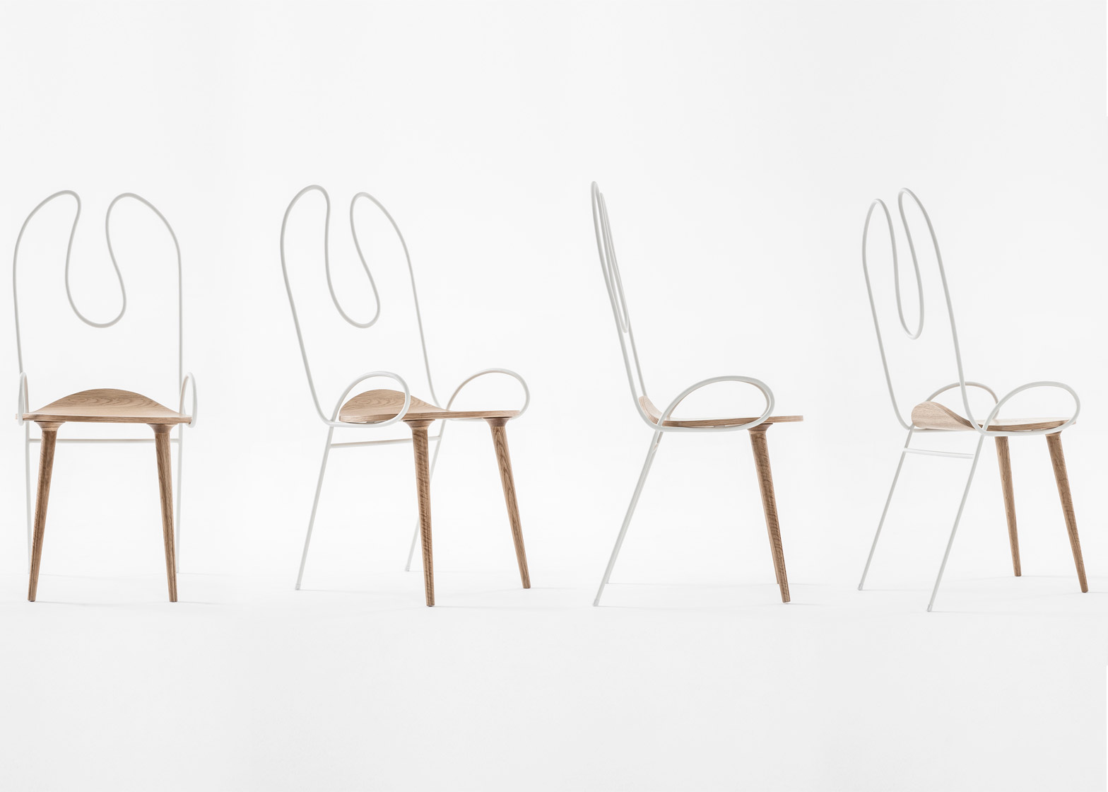Wooden Chairs: Meet the amazing Sylph chair by Atelier Deshaus