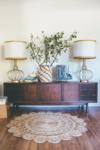 10 boho home designs to achieve in the fall Boho Eclectic Fall Home Tour featuring @Raymour and Flanigan Bohemian Elegance Table Lamps