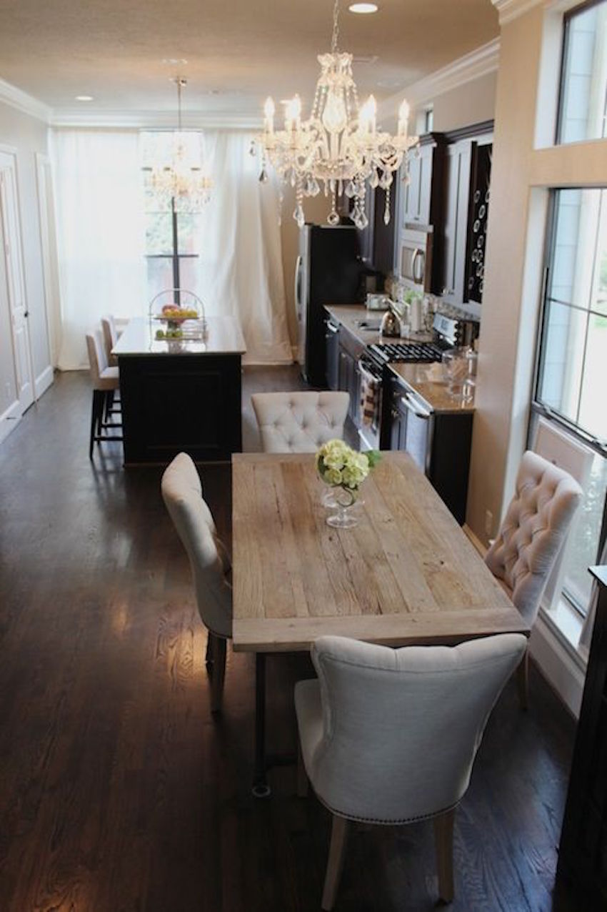 The best Narrow Table For a Small Dining Room