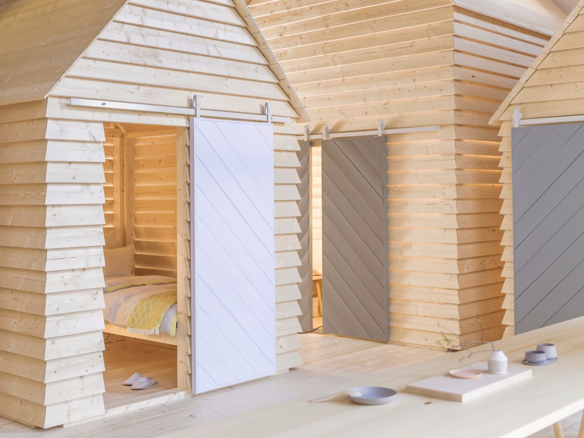 FIND OUT HOW FINNISH WOODEN CABINS CAME TO PARIS