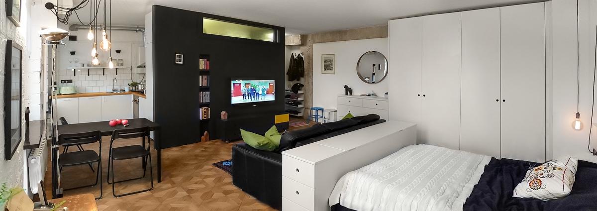 Home Design Ideas- Small Apartments Under 50 Square Meters