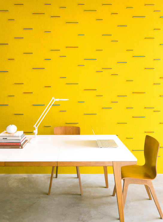 Design Trends- Graphic Wall Patterns made in Wool